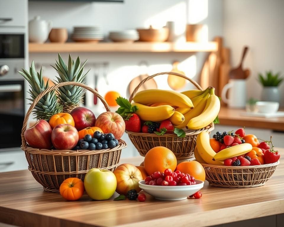 Fruitmanden voor een gezonde en stijlvolle keuken