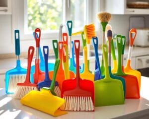 Handvegers voor snelle schoonmaak in huis