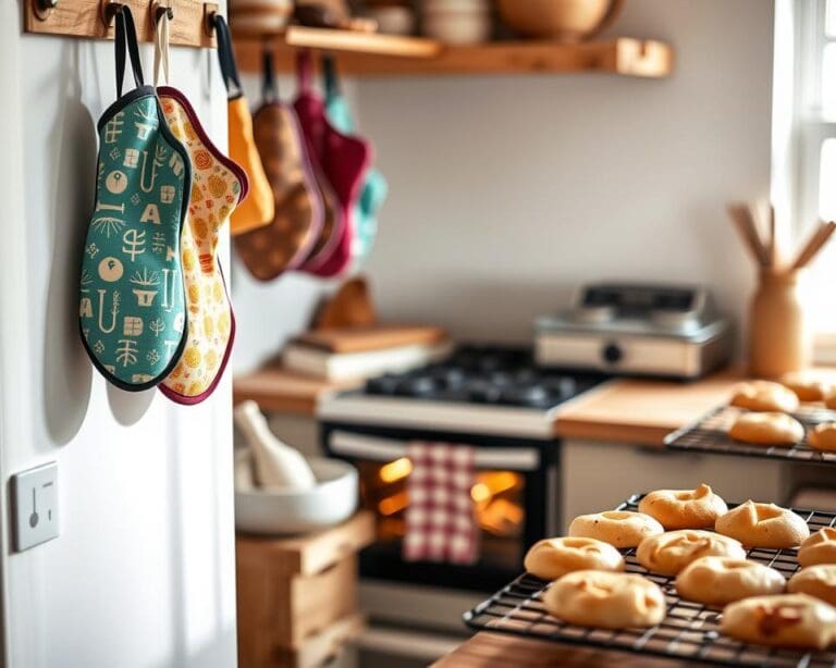 Ovenhandschoenen voor veilige bakmomenten in de keuken