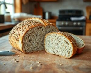 Ambachtelijk meergranenbrood met zadenmix