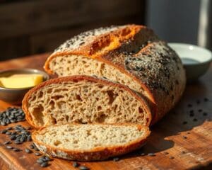 Ambachtelijk roggebrood met een vleugje karwijzaad