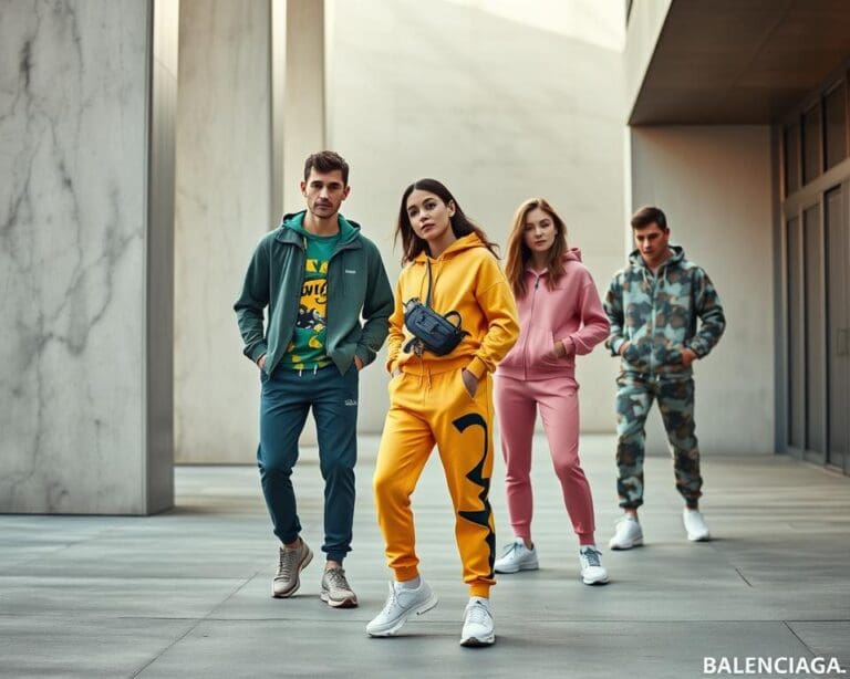 Balenciaga joggingpakken: Voor een gedurfde casual stijl