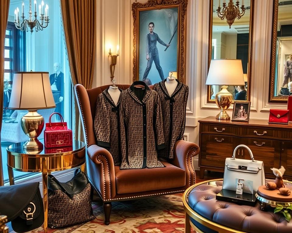 Fendi tunieken luxe interieur