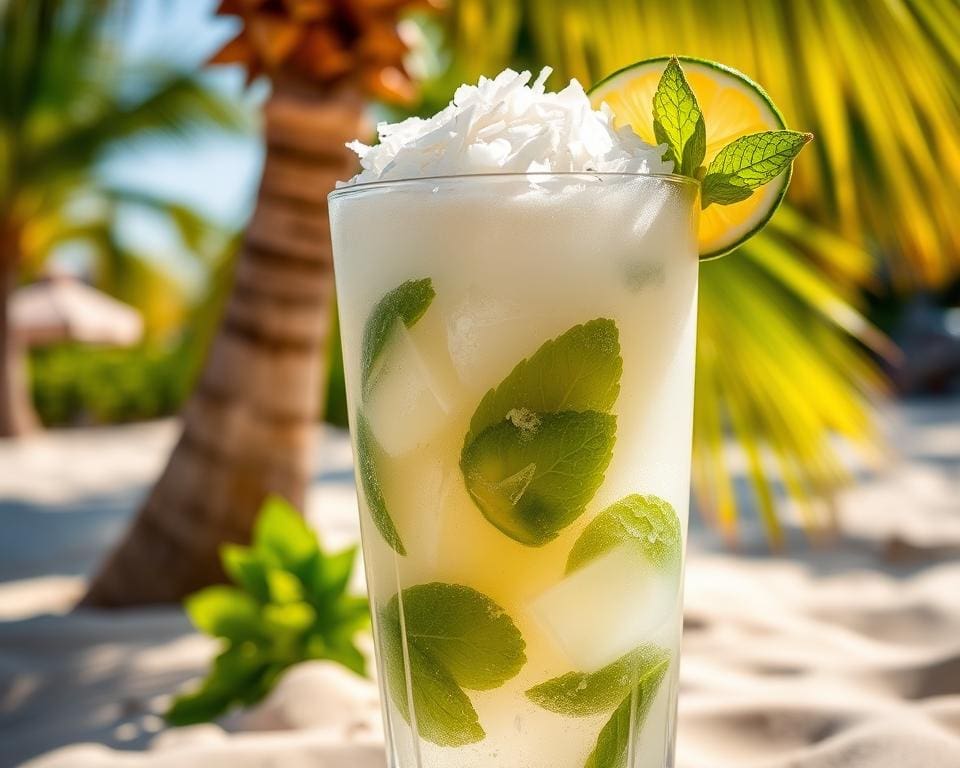 Frozen Coconut Mojito: Romig en verfrissend