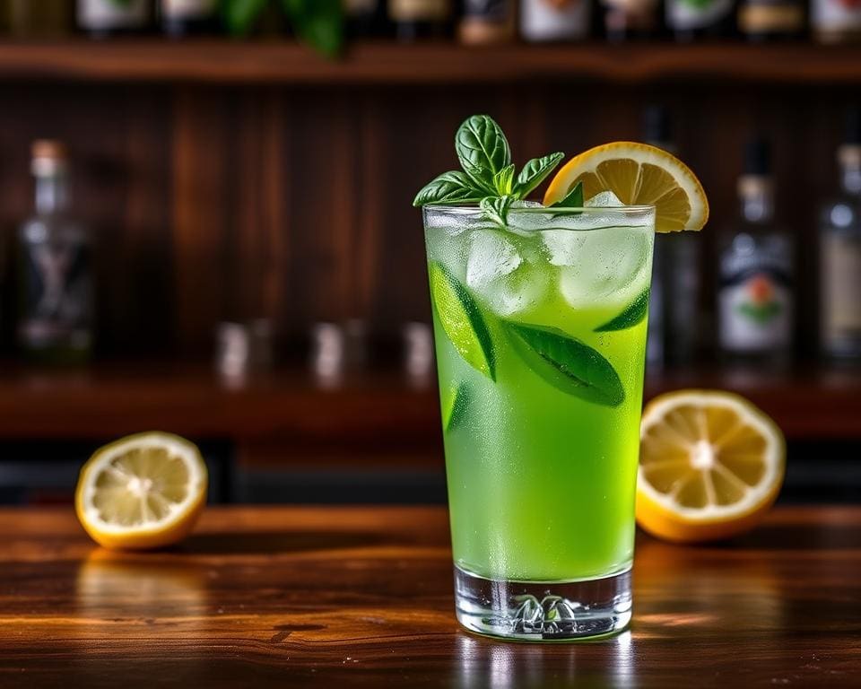 Gin Basil Smash: Een groene cocktail met pit