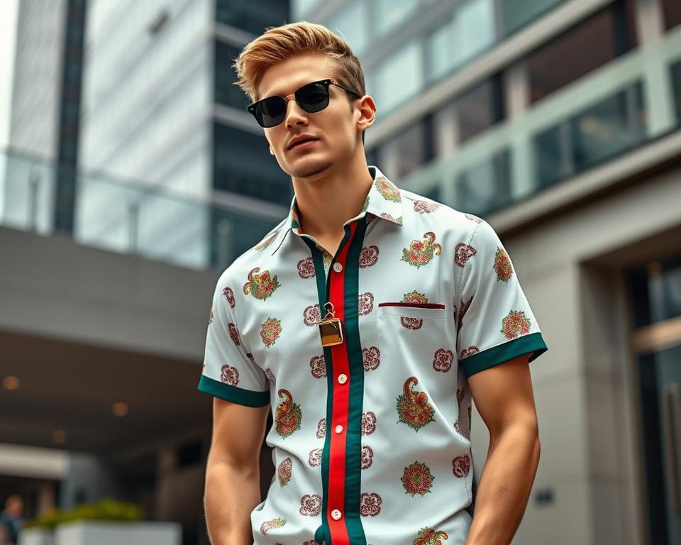 Gucci overhemden: Italiaanse flair voor een moderne look