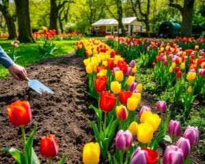 Hoe plant je tulpen voor een kleurrijke tuin?