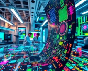 Hoe werkt nanotechnologie in de productie van flexibele schermen?