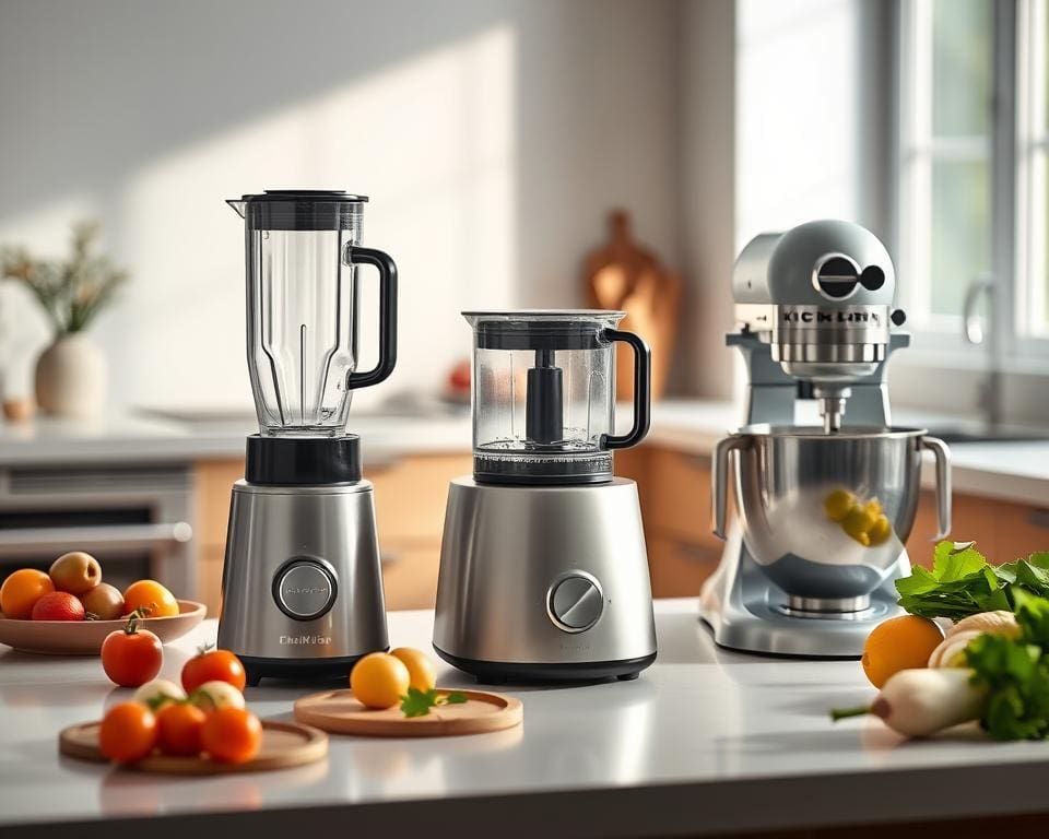 Keukenmachines met een stille werkingsmodus