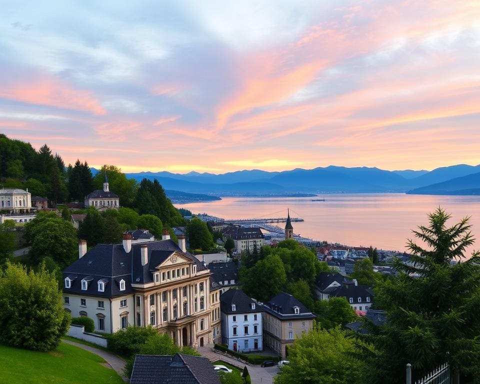 Lausanne: Zwitserse kunst en uitzicht op het meer