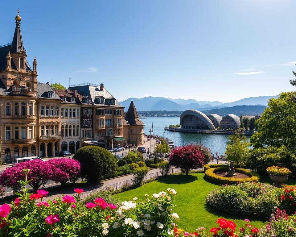 Lausanne: Zwitserse stad aan het Meer van Genève