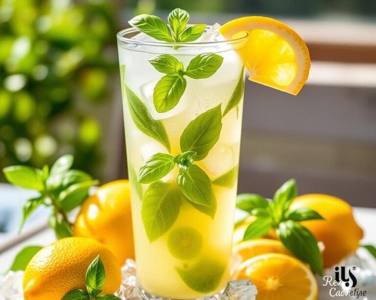 Lemon Basil Cooler: Fris en kruidig tegelijk