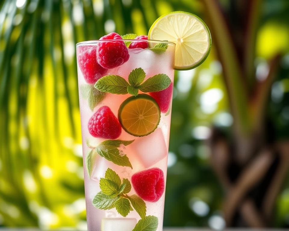 Raspberry Mojito: Een fruitige cocktail met een twist