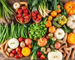 Seizoensgebonden eten voor de beste smaak