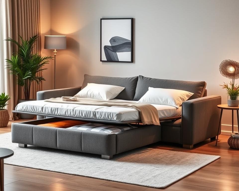 Slaapbanken met een verborgen opslagfunctie