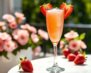 Strawberry Bellini: Zoet, fruitig en bruisend