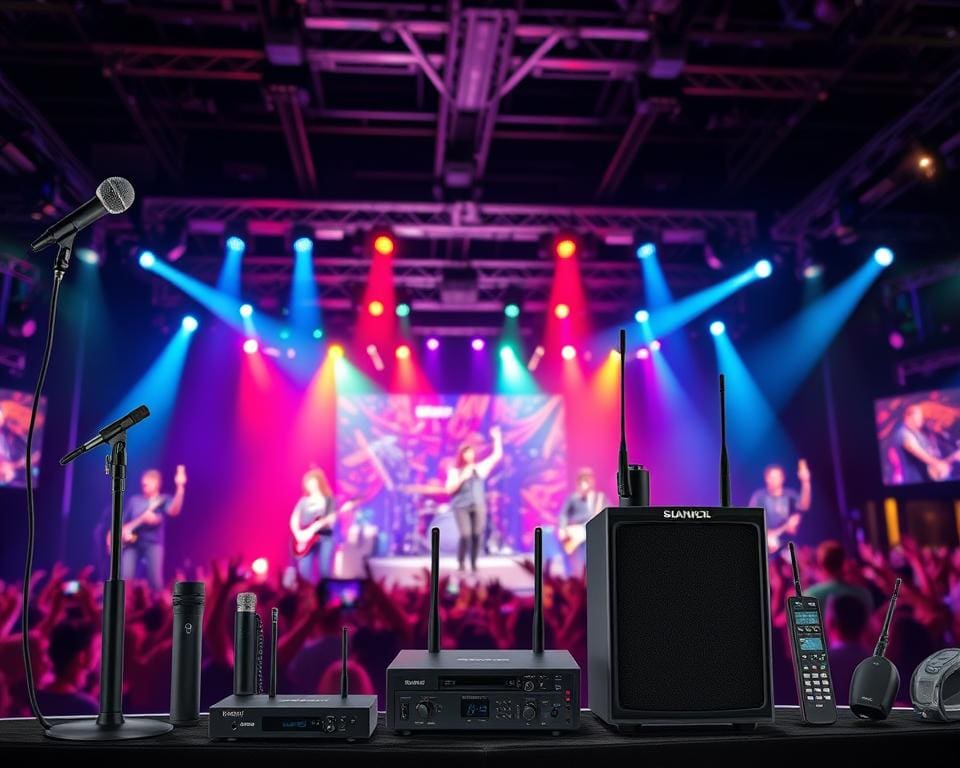 Wat maakt draadloze muziekapparatuur flexibel voor live-optredens?