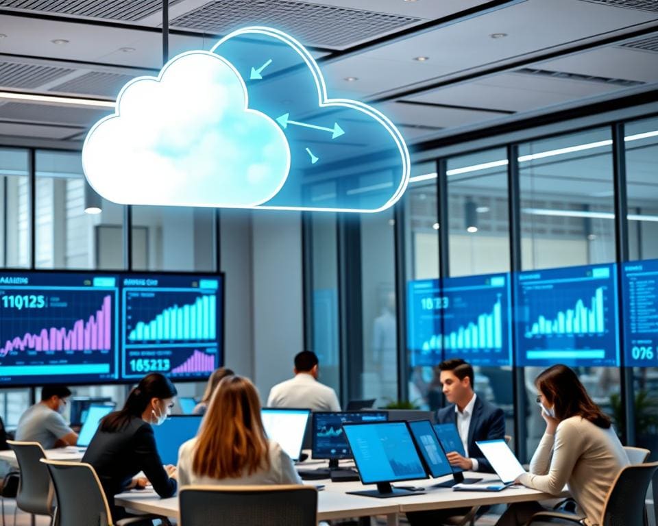 Wat zijn de voordelen van cloud computing in financiële diensten?