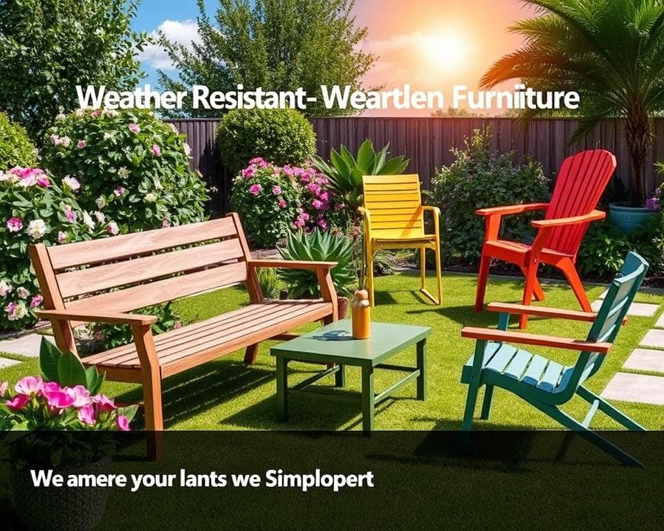 Weerbestendige tuinmeubelen