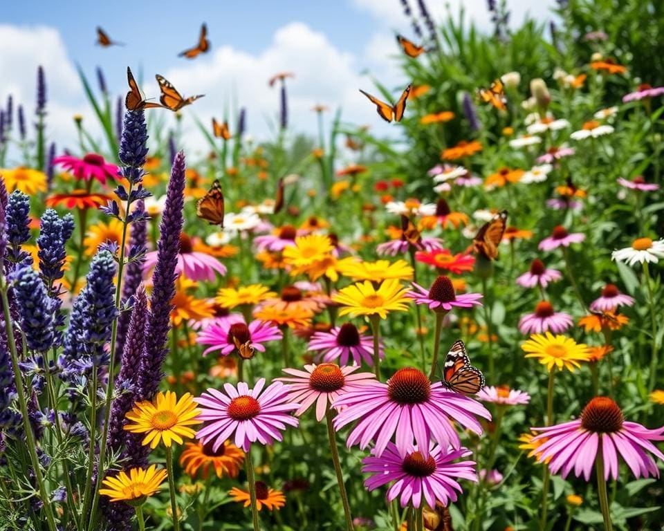 Welke bloemen trekken vlinders aan?