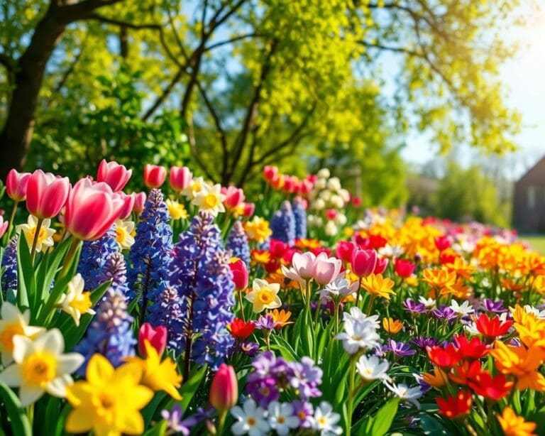 Welke bloemen zijn ideaal voor voorjaarstuin?