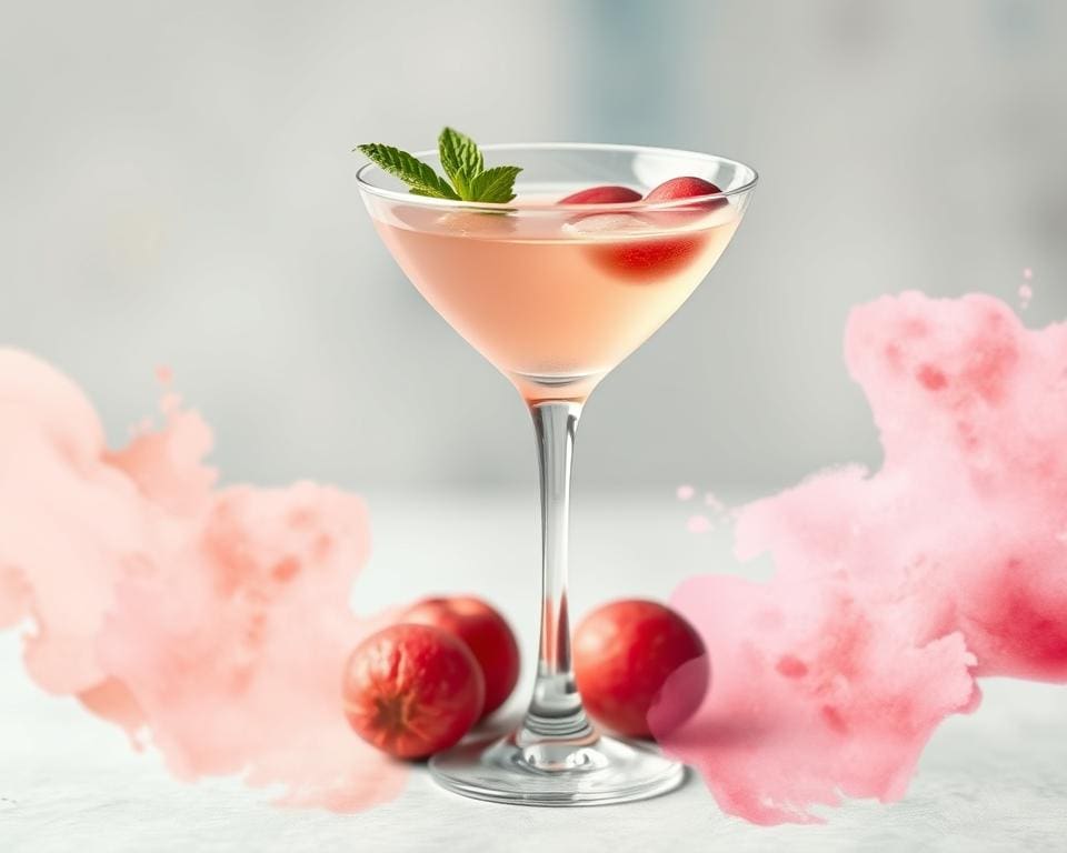 balans van smaken in Lychee Martini