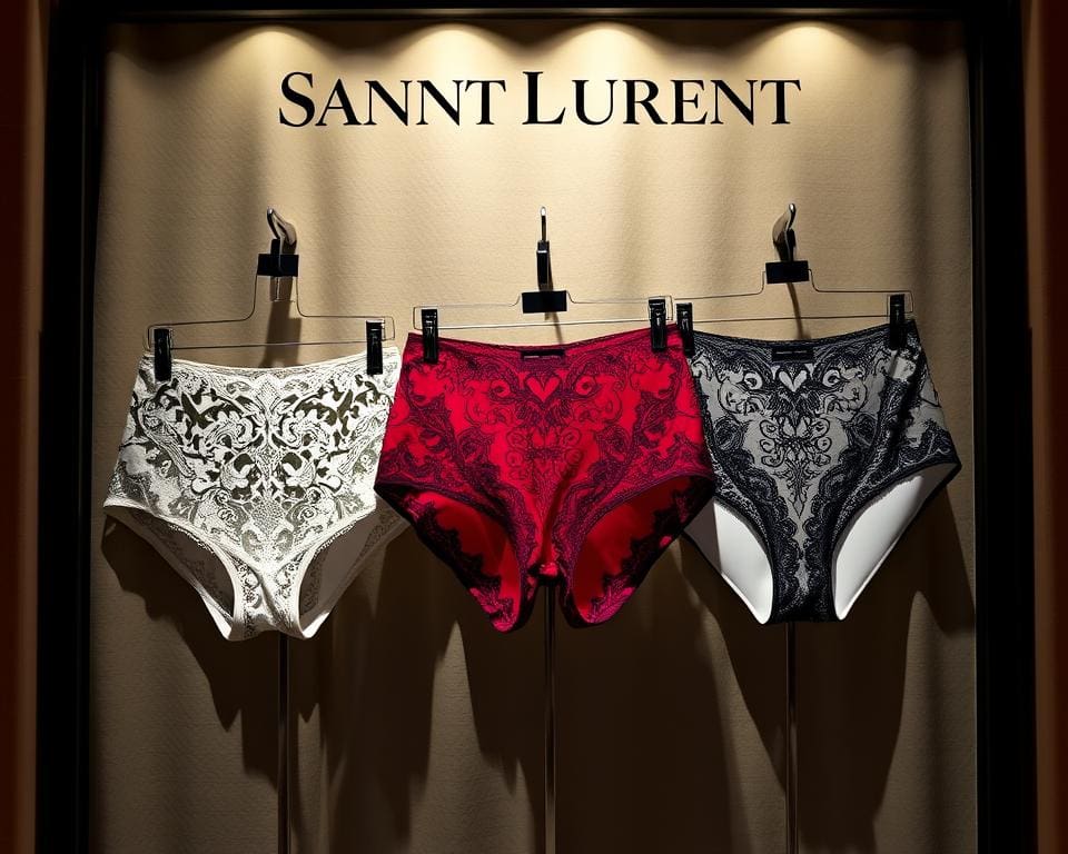 exclusieve collectie van Saint Laurent panty's