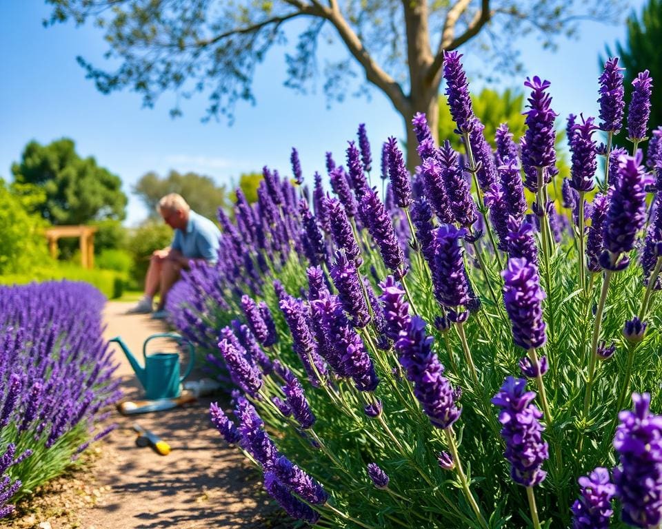 hoe lavendel verzorgen