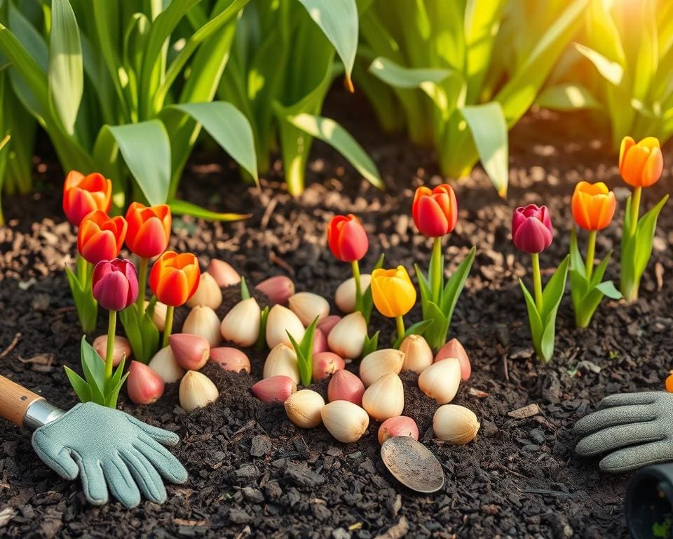 hoe tulpen planten