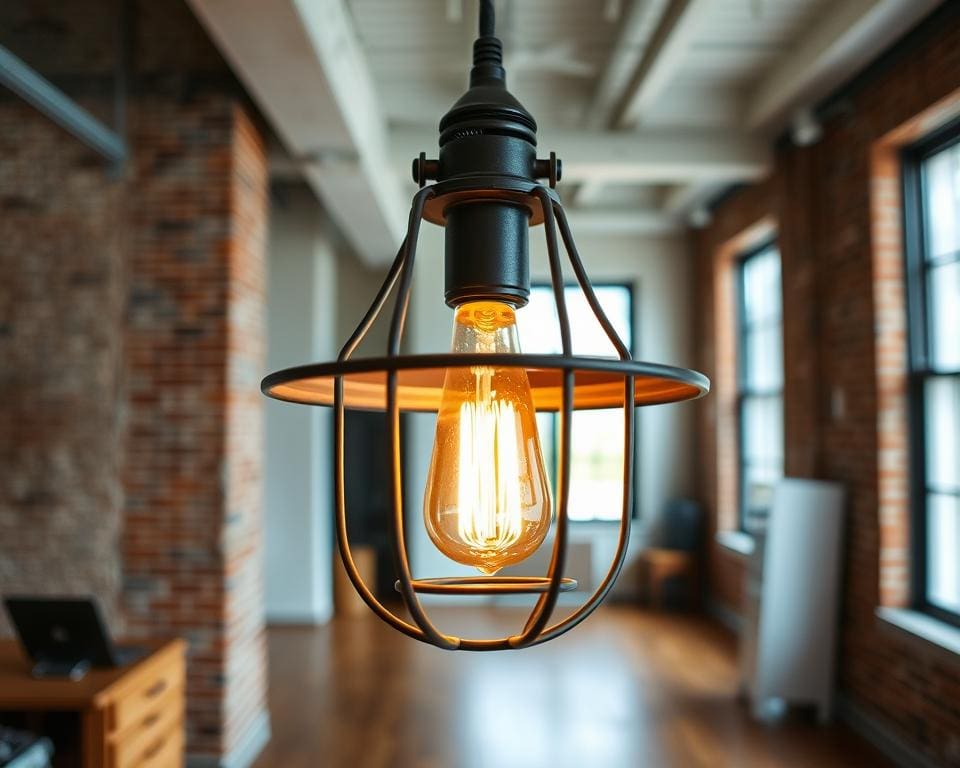 industriële hanglamp