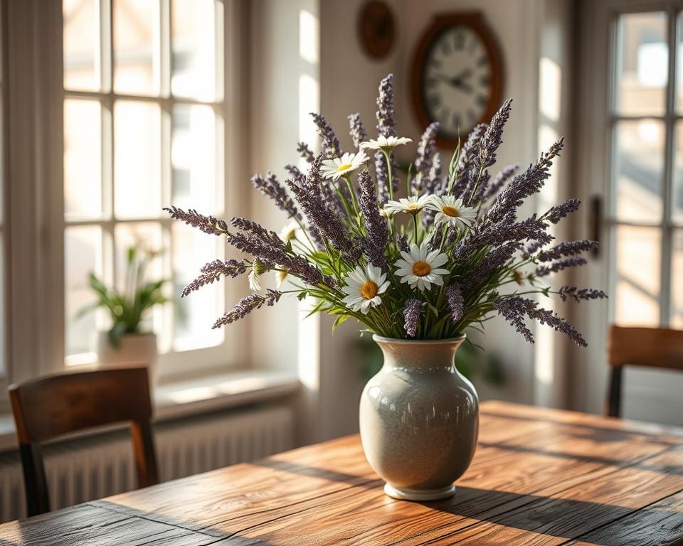 lavendel als bloemstuk