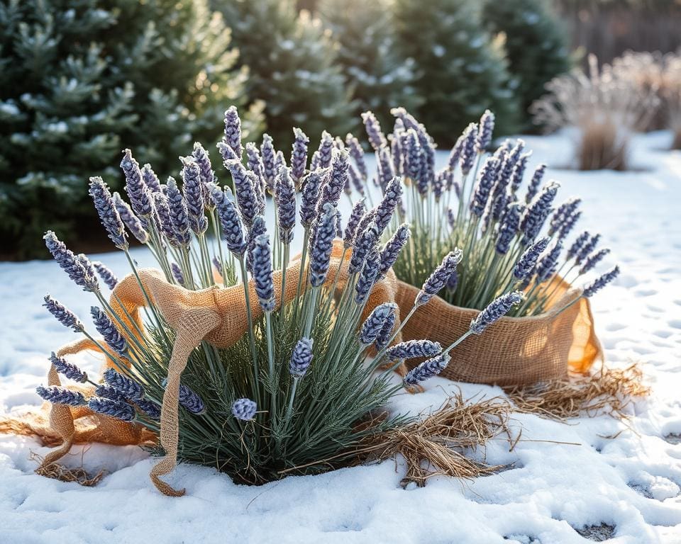 lavendel verzorgen in de winter