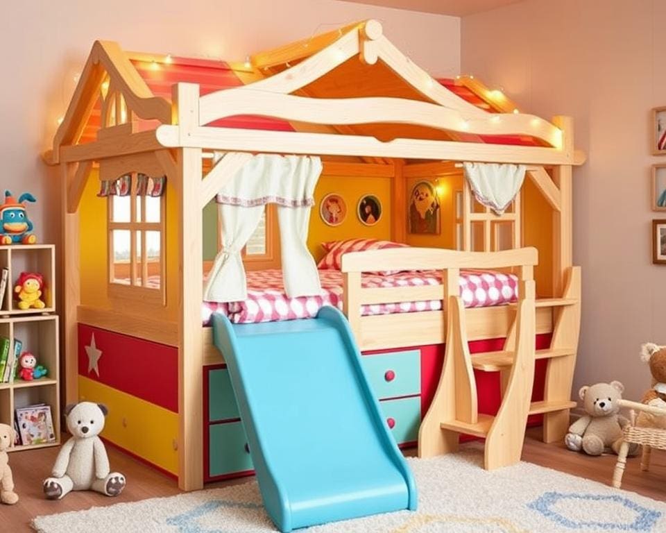 speelhuis bed voor kinderen