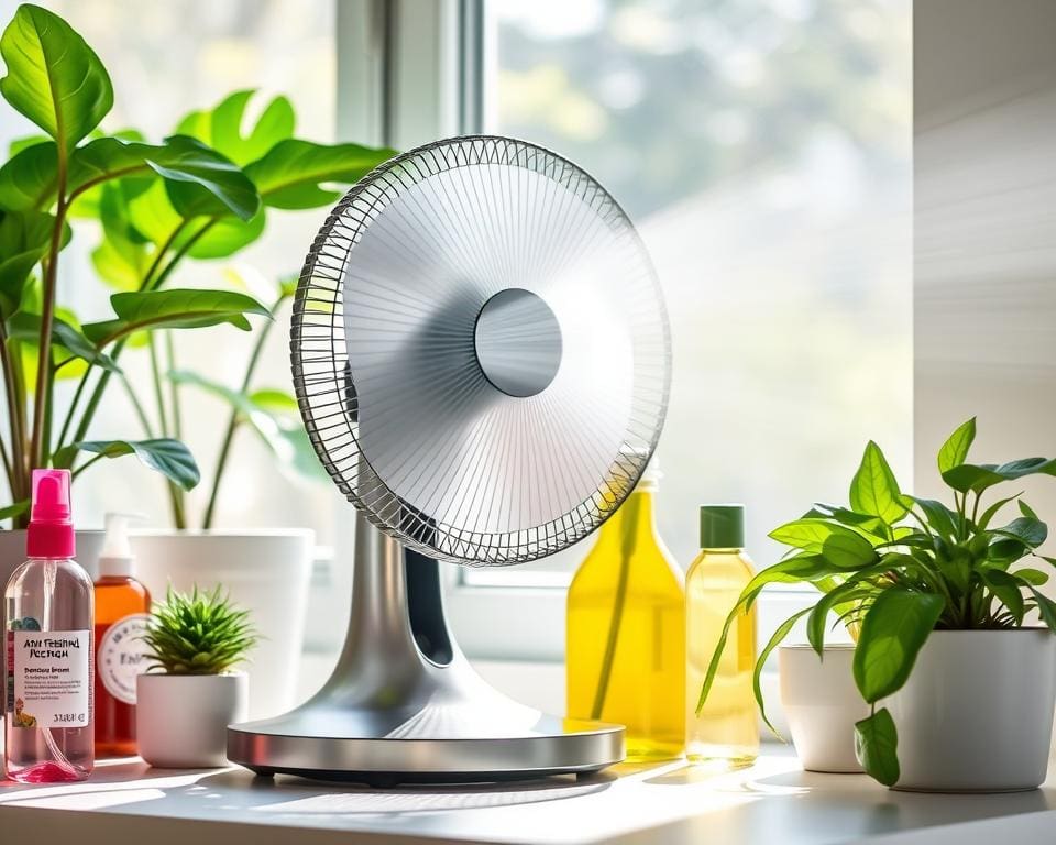 tafelventilator voor frisse lucht