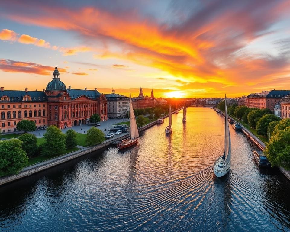 waterwegen in Stockholm