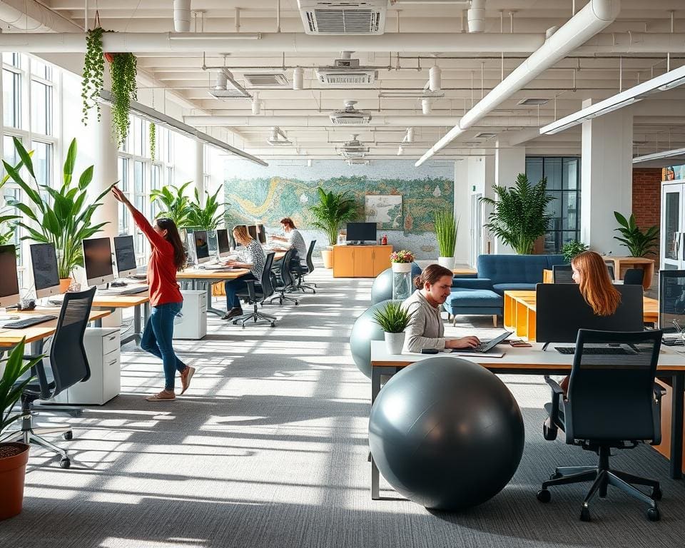 Actieve werkplekken: blijf in beweging tijdens kantooruren