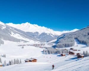 Andermatt: Zwitsers skiën in rust en pracht