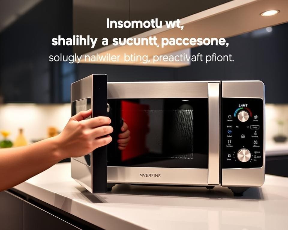 Compacte magnetron met kinderslot: veilig en praktisch