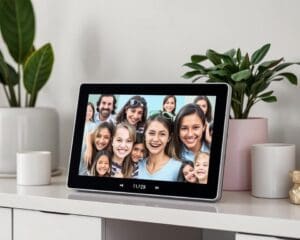 Digitale fotokaders met gezichtsherkenning