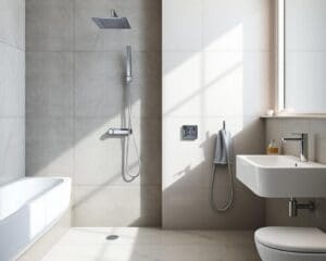 Doucheplanken met antikalk bescherming