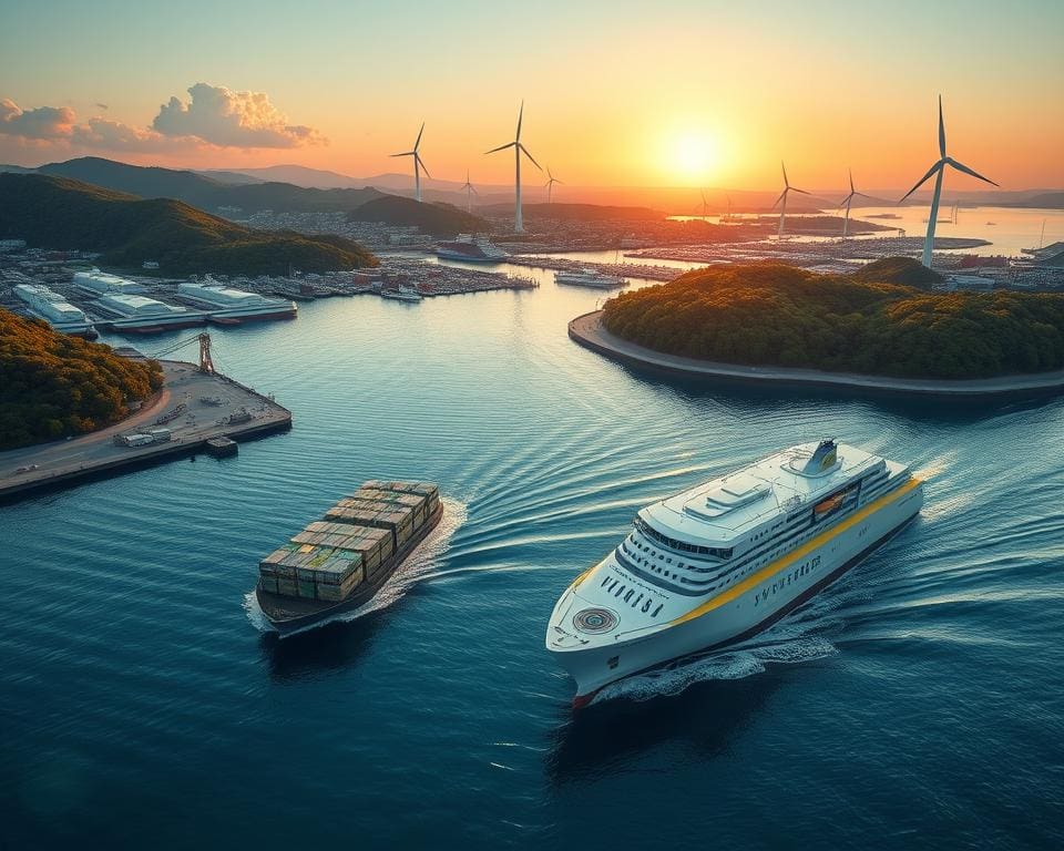Duurzame scheepvaart en alternatieven voor traditionele brandstoffen