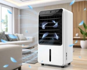 Elektrische aircooler met meerdere ventilatiestanden