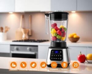 Elektrische blender met automatische programma’s