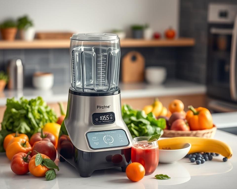 Elektrische blender met smoothieprogramma