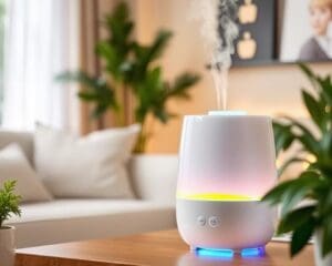 Elektrische luchtbevochtiger met aroma-optie