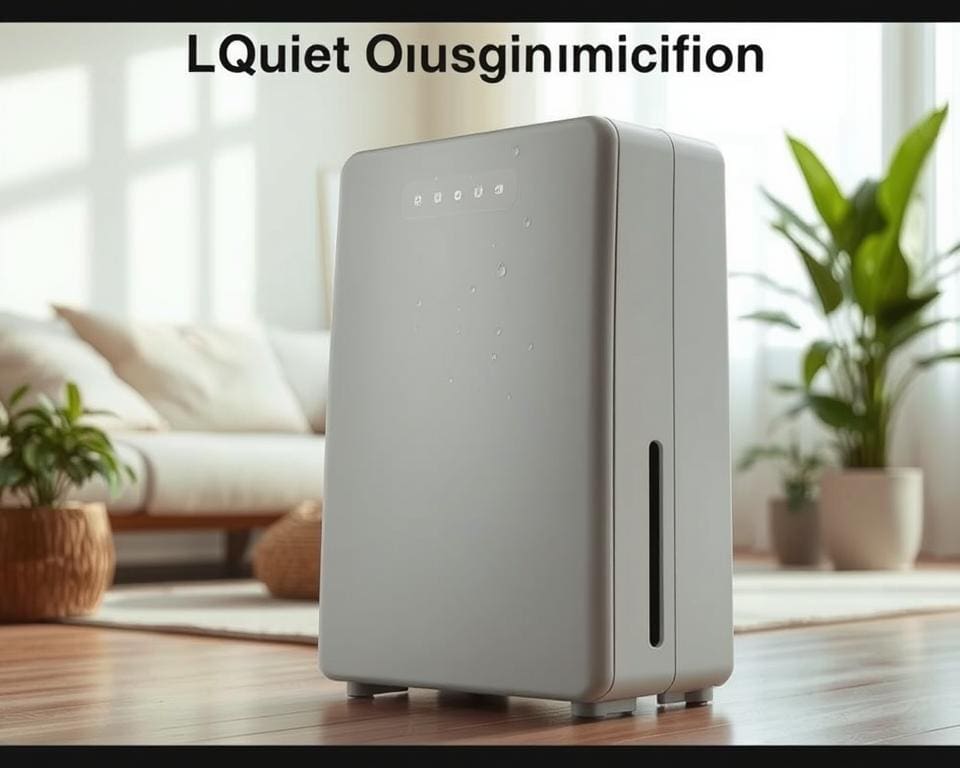 Elektrische luchtontvochtiger met stille werking