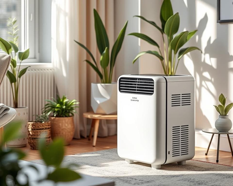 Elektrische luchtontvochtiger voor kleine ruimtes