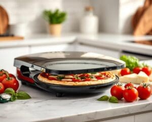 Elektrische pizzamaker voor zelfgemaakte lekkernijen