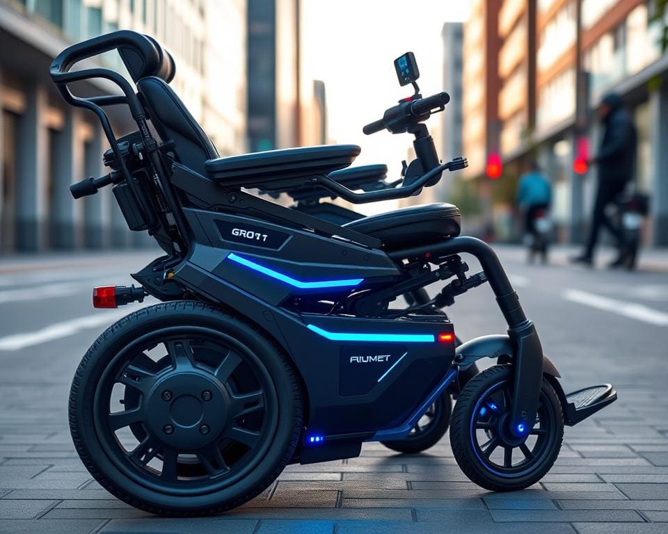 Elektrische rolstoelen met geavanceerde functies