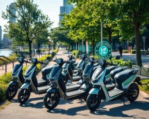 Elektrische scooters voor milieuvriendelijk transport